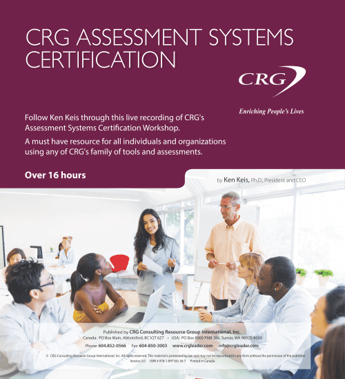 CRG Certification Videos