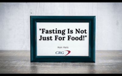 Fasting Is Not Just For Food!