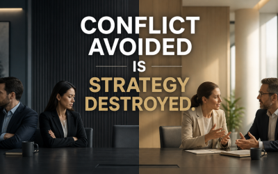 If Your Team Cannot Handle Conflict, No Strategy Will Save You