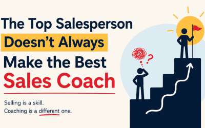 The Hidden Reason Your Best Salesperson Struggles to Become a Great Sales Coach