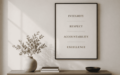 When Company Values Become Wall Art