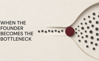 When the Founder Becomes the Bottleneck: How to Get Out of the Way of Growth
